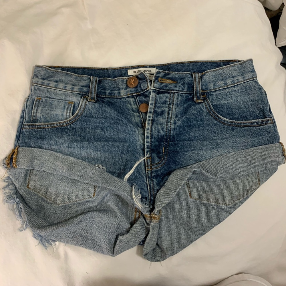 One Teaspoon denim shorts